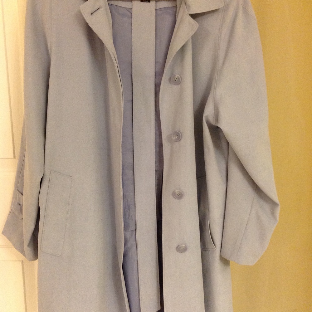 Baby Blue London Fog Raincoat